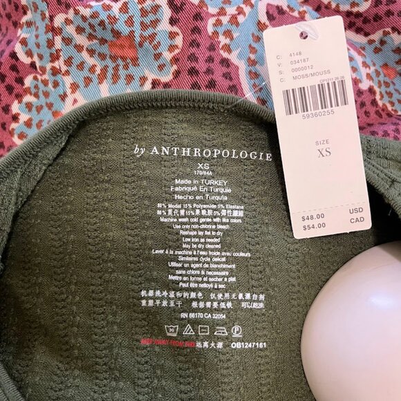 NEW Anthropolgie Shirt XS - Picture 4 of 4